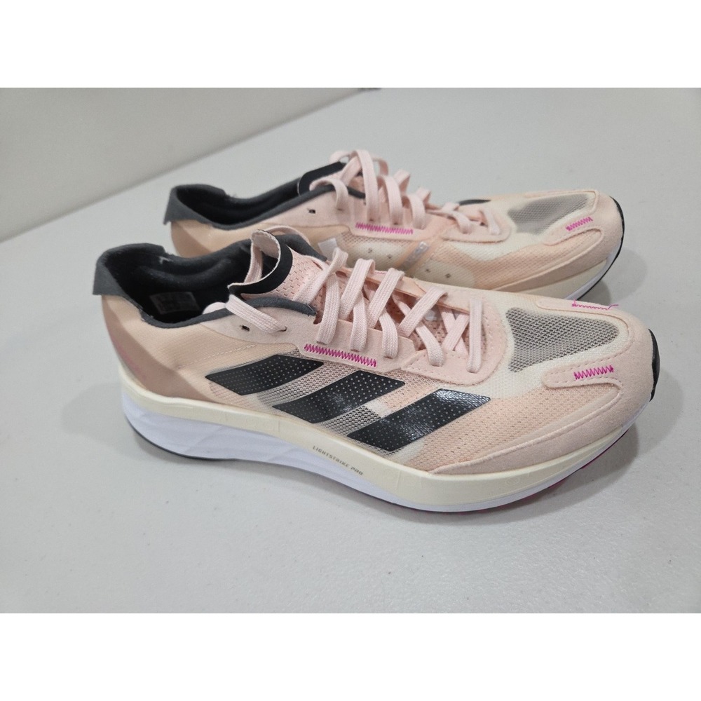 Adidas Adizero Boston 11 - "Wonder Quartz Crystal White" GV9076 size 10